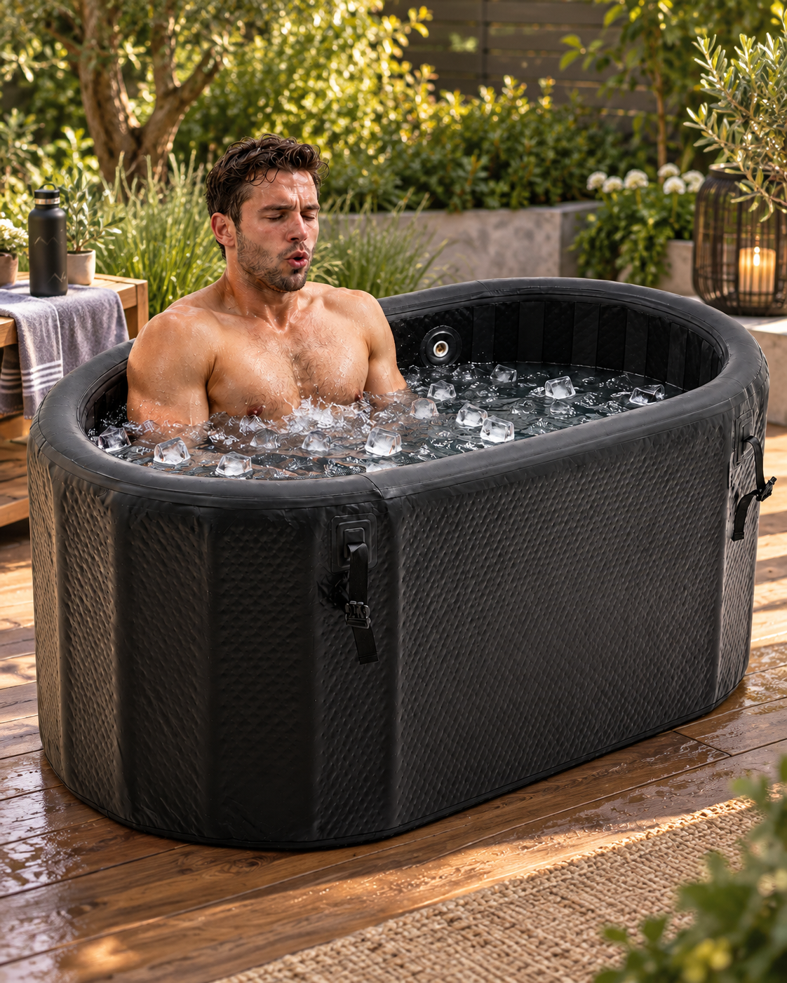 Bain d’eau glacé